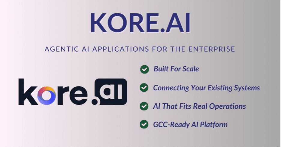 Why Kore.ai Enterprise AI Platform is Right for UAE and Saudi Arabia?