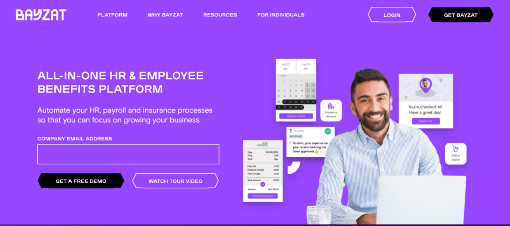 Best Cloud-Based HR and Payroll Software in Dubai, UAE (2024) : Ensaantech.com-Bayzat