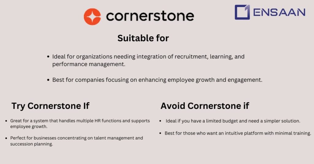 Best AI Powered Recruitment Tools : Cornerstone: ensaantech.com