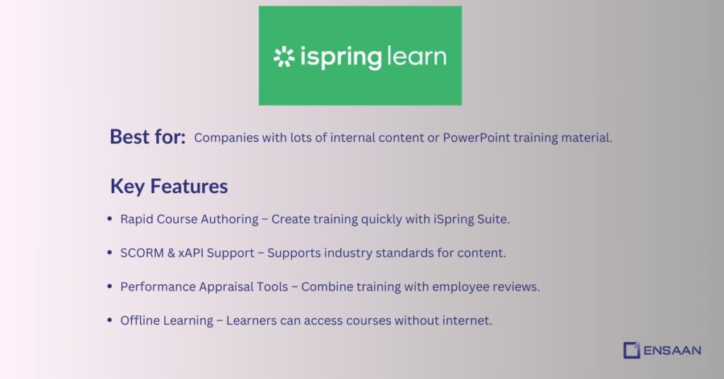 iSpring Learn