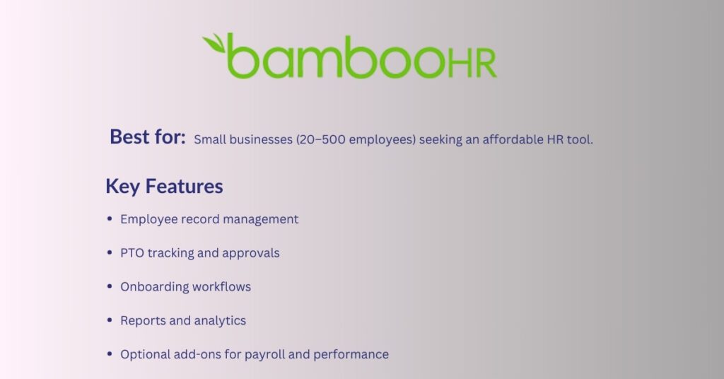 bambooHR