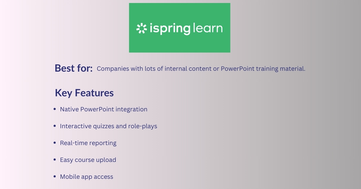 ispring learn
