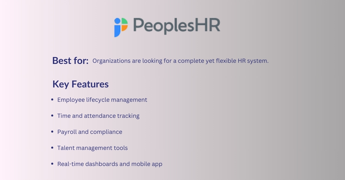 Everything to know about Core HR Software (Top 3 Examples)