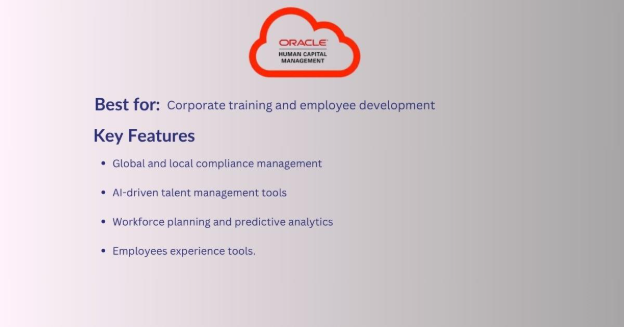 oracle cloud hcm- Top HR Software for Large-Scale Businesses