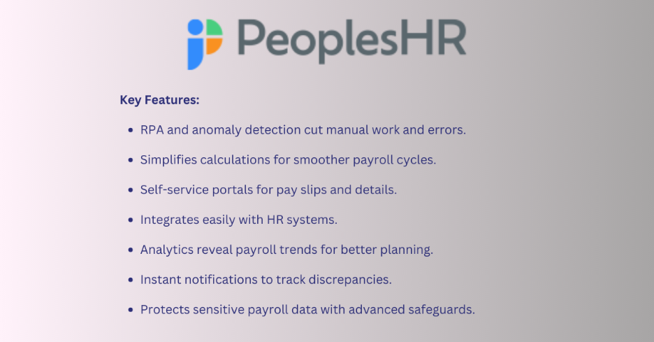  PeoplesHR  -Top 10 Payroll and Time Tracking Software in Qatar 
