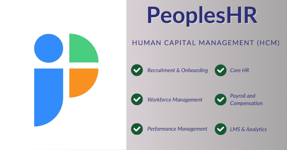 HCM Software in Saudi Arabia : PeoplesHR
